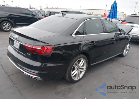 2020 Audi A4 Premium z USA, uszkodzony, nr VIN WAUDNAF42LA067083
